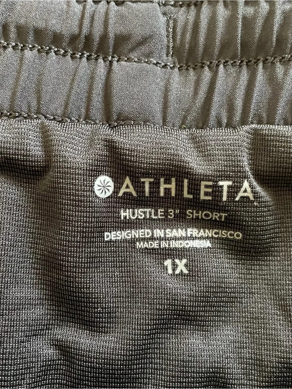 Athleta Hustle 3” Shorts size 1X